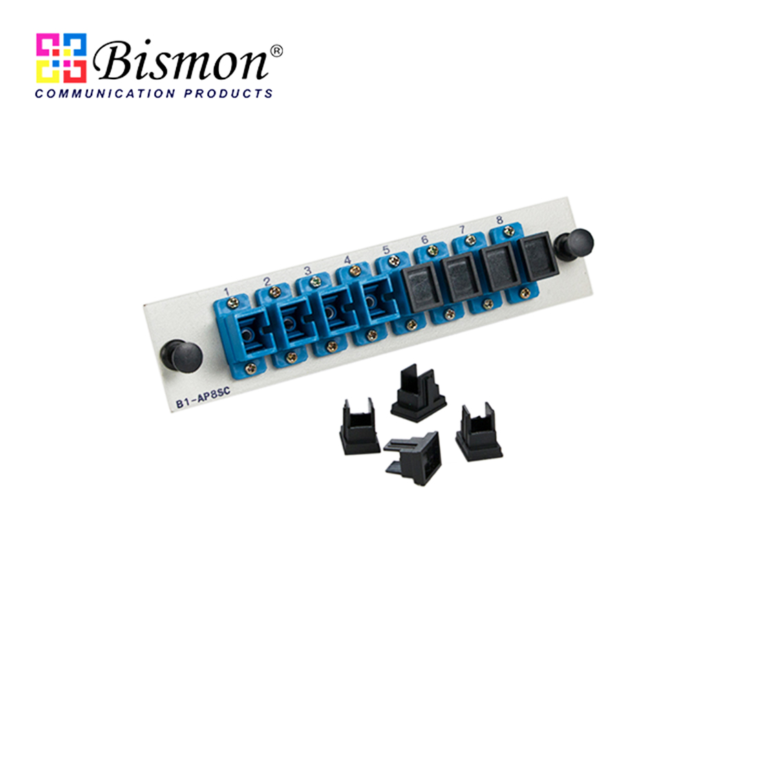 8-SC-Snap-in-adapter-Plate-Single-mode-Full-set